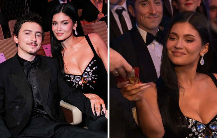 Kylie Jenner’s Totally Confused Reaction To British Snacks At The BAFTAs