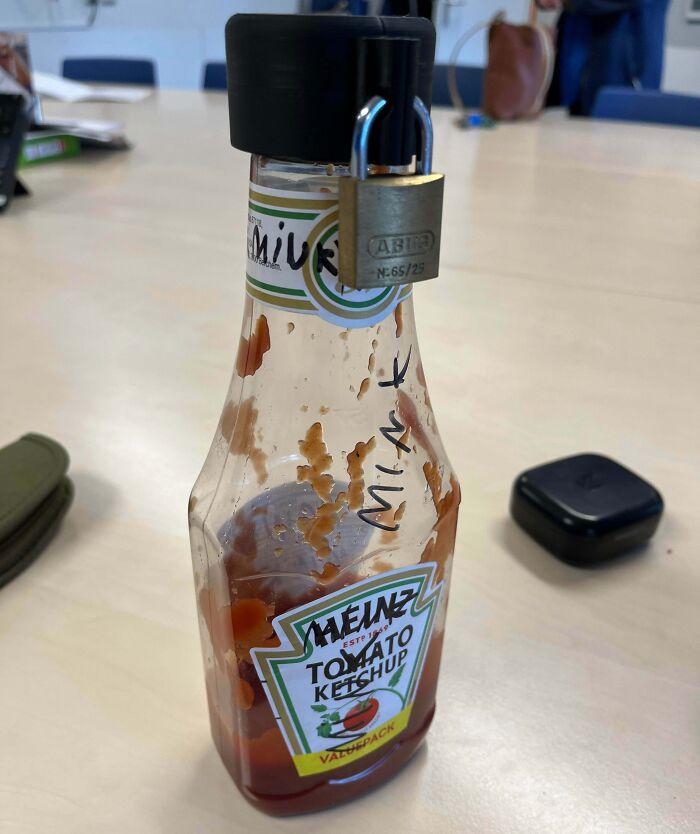 Fed Up With My Coworkers Stealing My Ketchup Like It’s Open Season