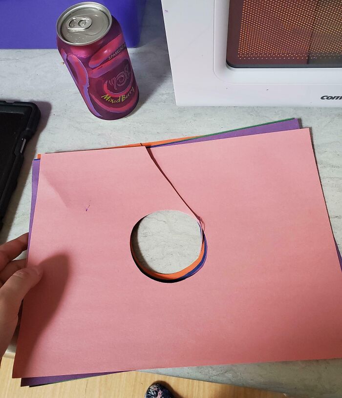 When Cutting Construction Paper Goes... Questionable