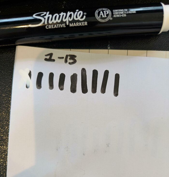 Counting People? Not Like This! Coworker’s Tally Mark Confusion