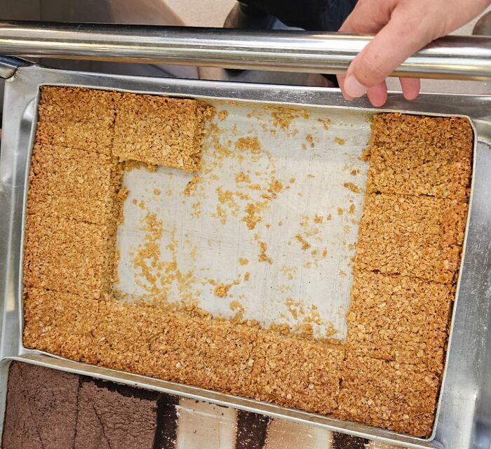 Coworker Took All The Best Flapjack Pieces. Rude Much?