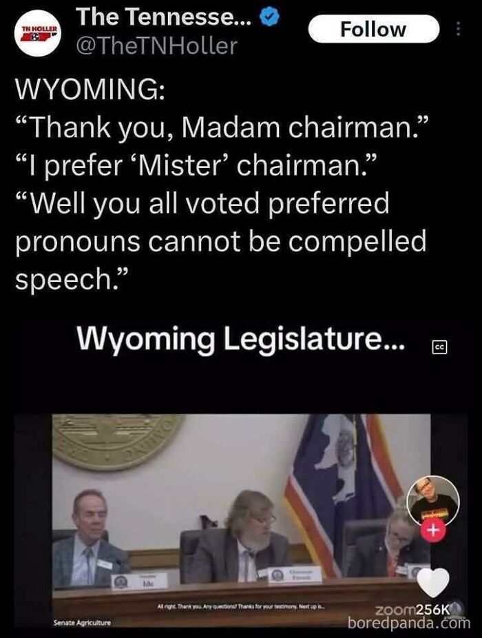 Wyoming Bans Pronouns, Gets Instant Mix-Up!