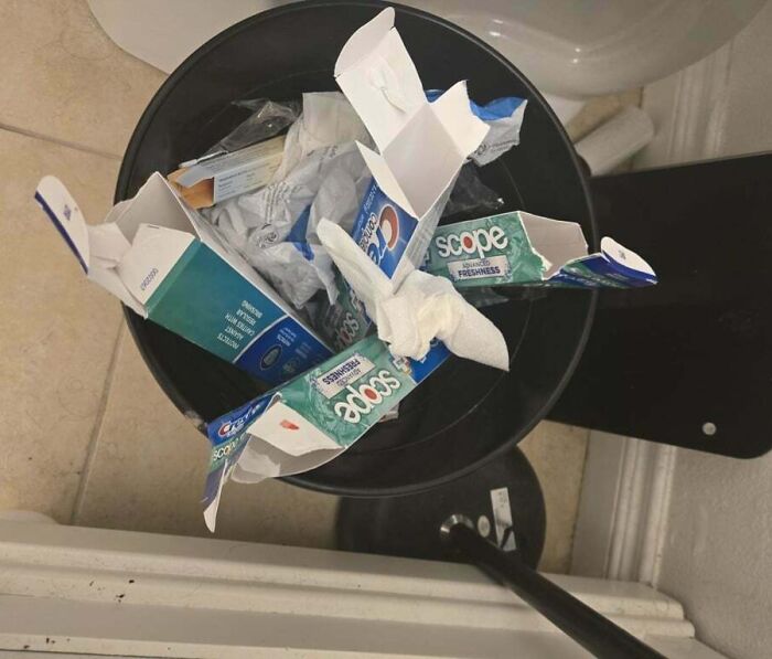 GF Goes Through Toothpaste Tubes Like They're Candy