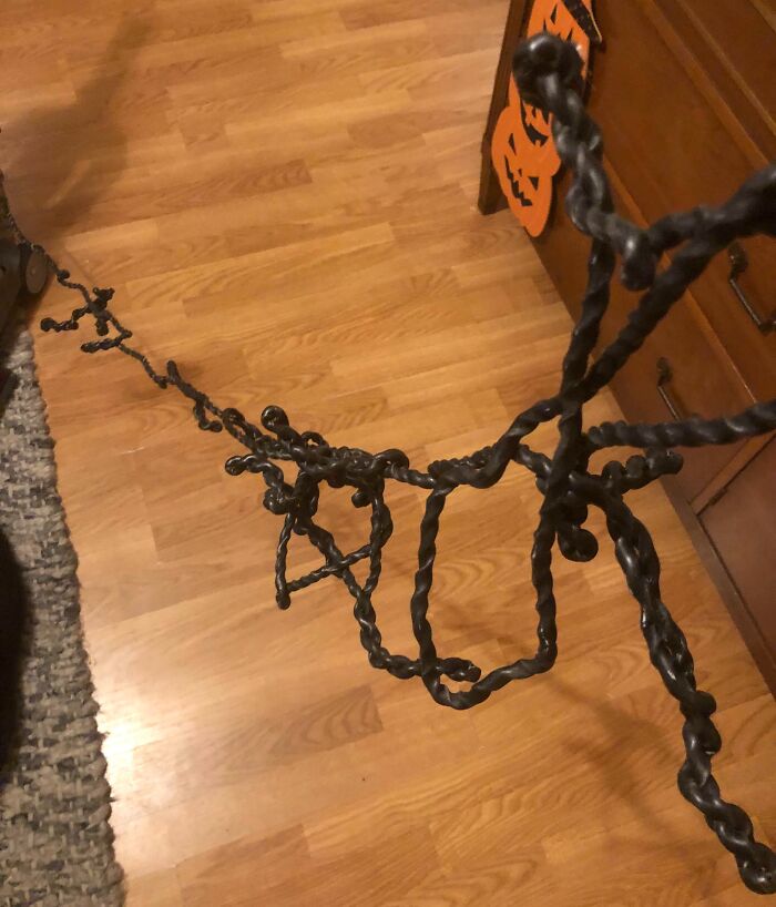 The Cord of My Wife’s Vacuum Is A Tangled Nightmare