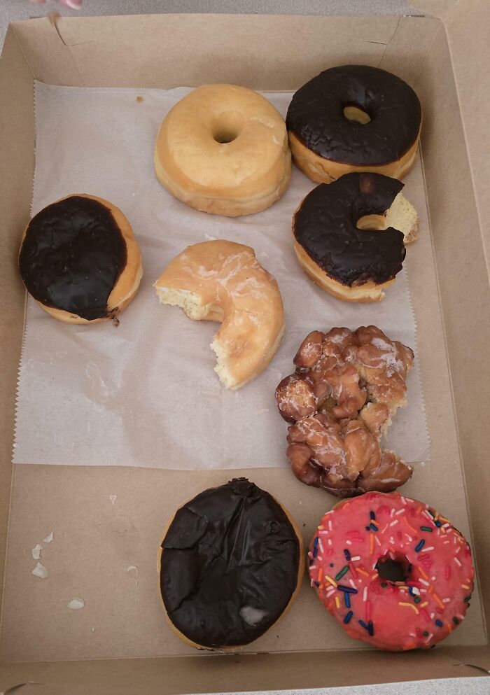 My Girlfriend Says She Doesn’t Want a Whole Donut, But Then...