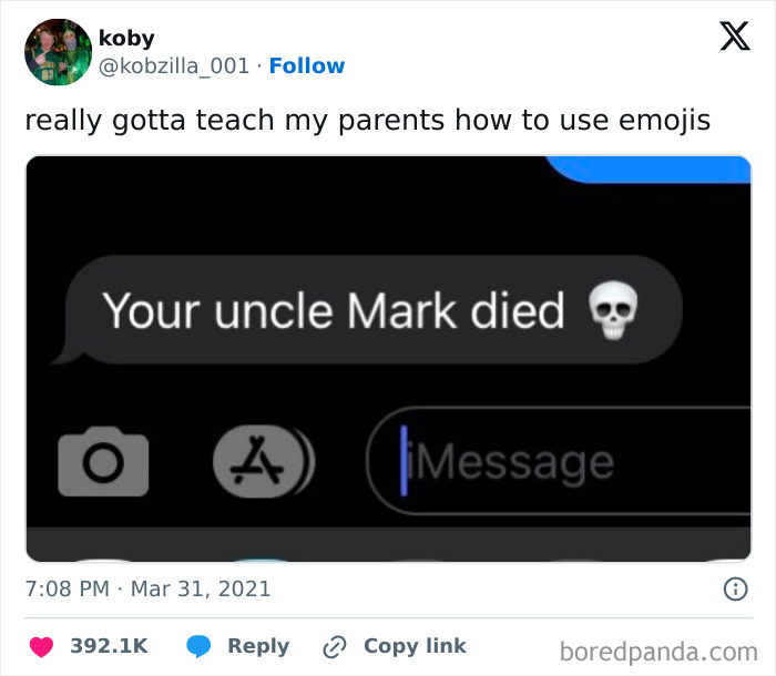 Parent Used The Skull Emoji… Completely Wrong