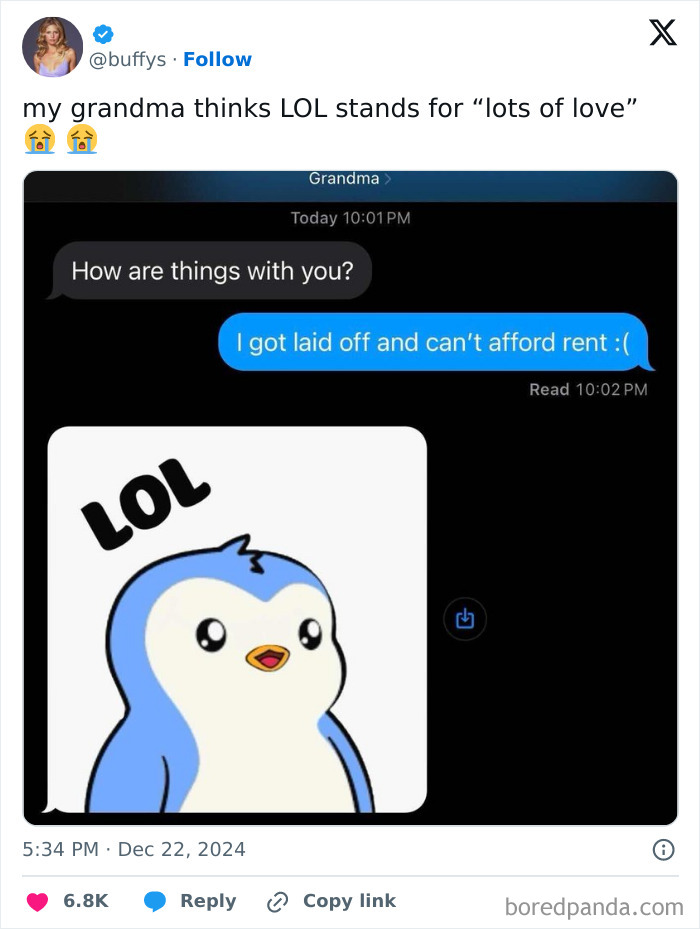 Or Maybe She's Just Laughing At You... Haha, Gotcha!