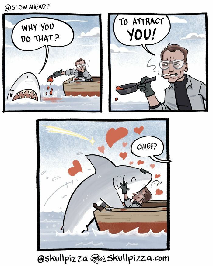 Let’s Dive Into These Hilariously Creepy Skull Pizza Comics!