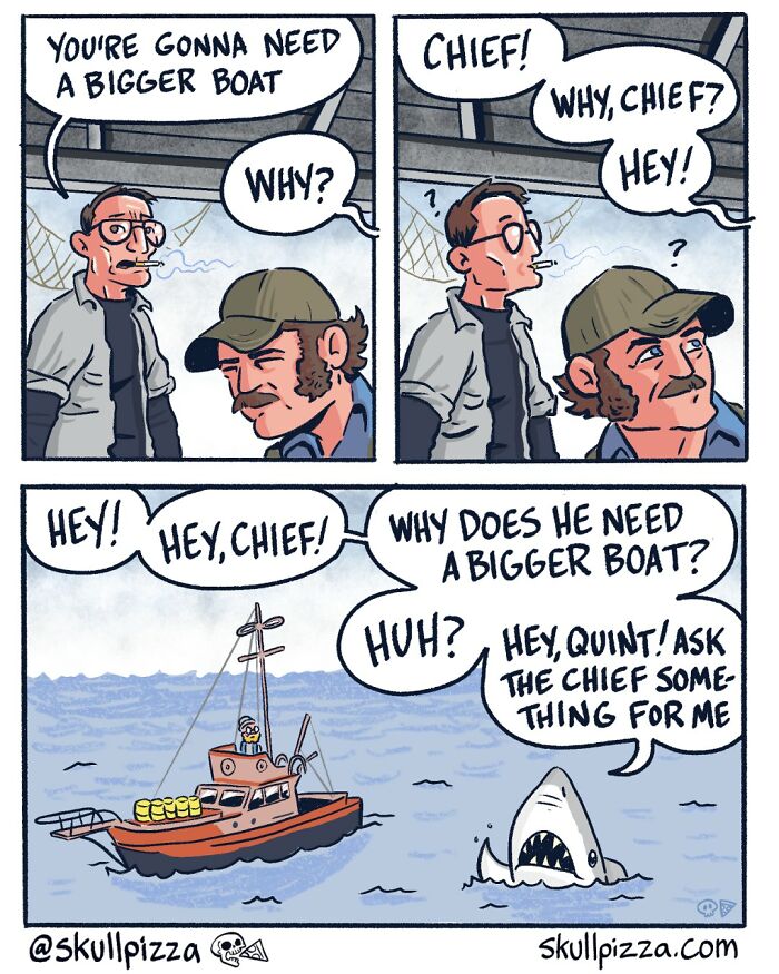 Let’s Dive Into These Hilariously Creepy Skull Pizza Comics!