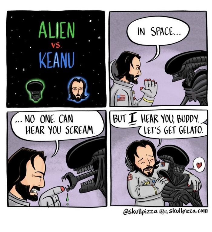 Let’s Dive Into These Hilariously Creepy Skull Pizza Comics!