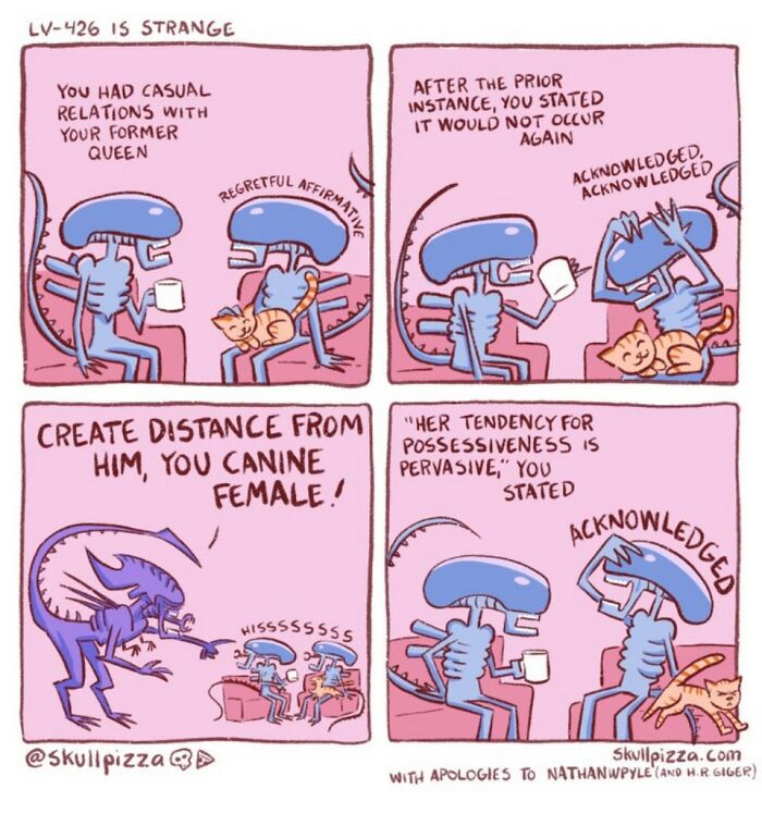 Let’s Dive Into These Hilariously Creepy Skull Pizza Comics!