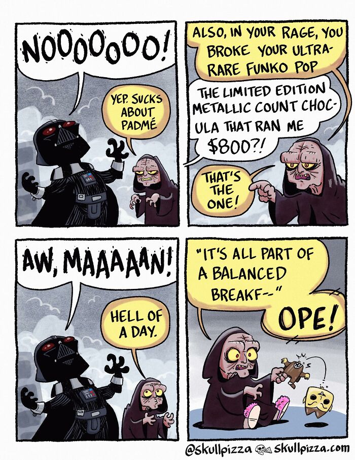 Let’s Dive Into These Hilariously Creepy Skull Pizza Comics!