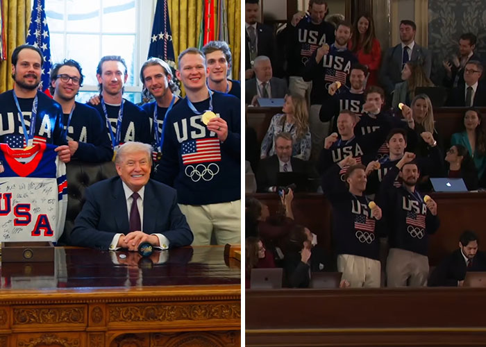 The U.S. Men’s Hockey Team Got a Standing Ovation That Had Everyone Smiling