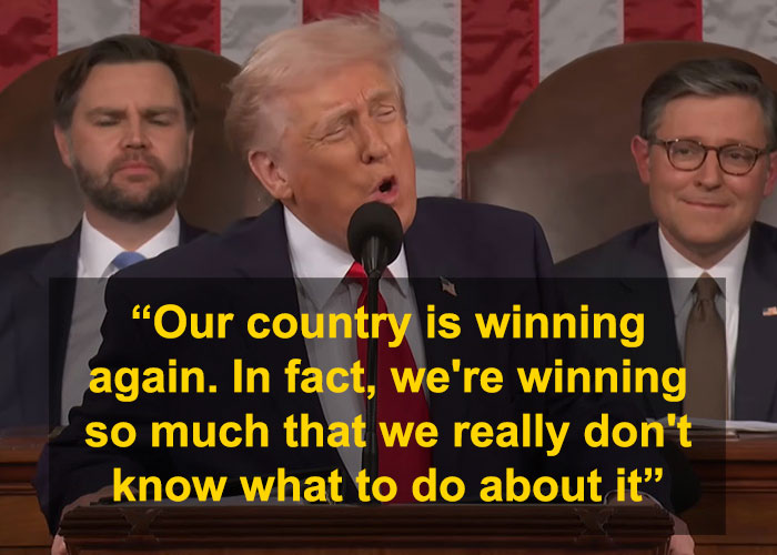 Trump Took Credit for the Hockey Team’s Gold Win to Prove ‘America’s Winning Again’