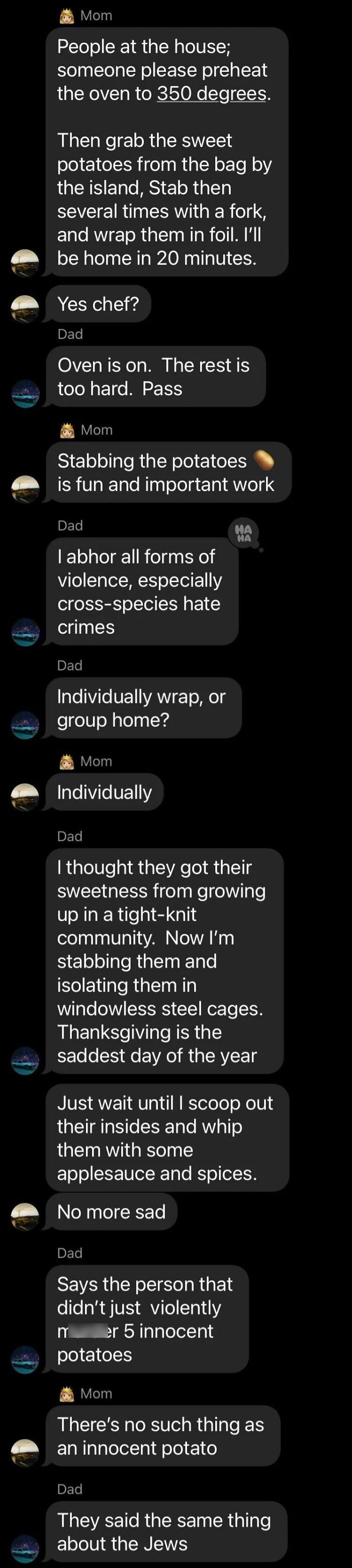 Mom And Dad’s Group Chat Showdown
