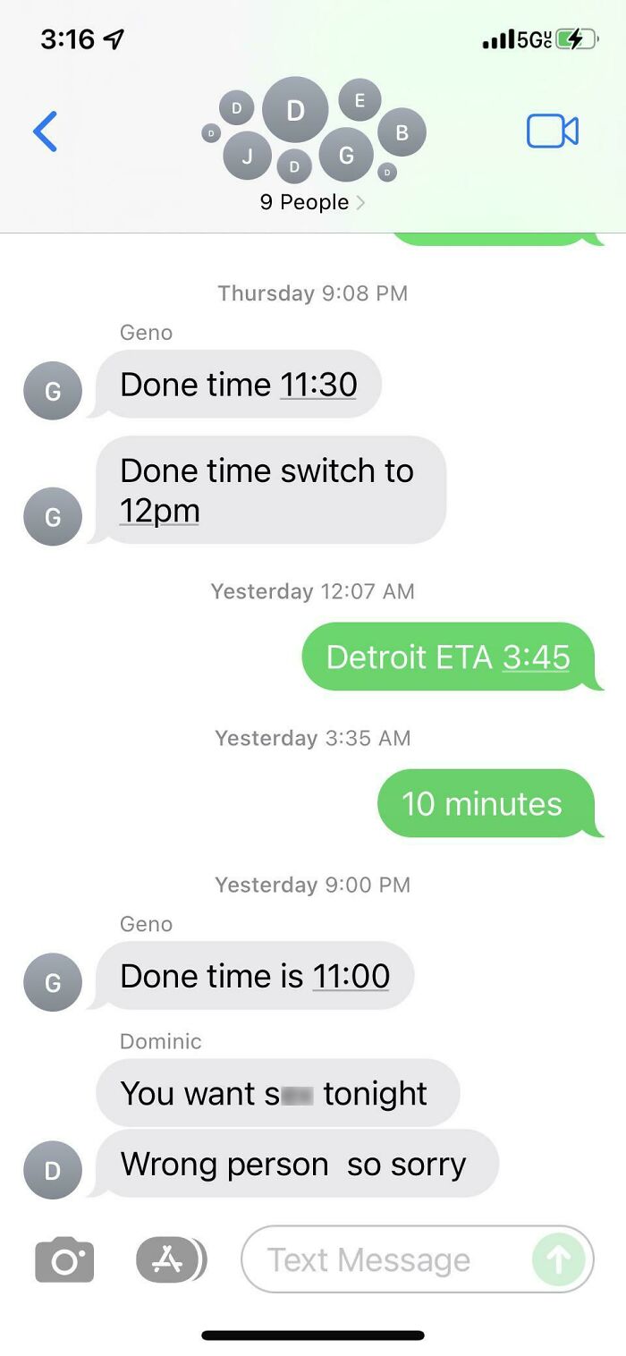 Work Group Chat Goes Off The Rails Last Night