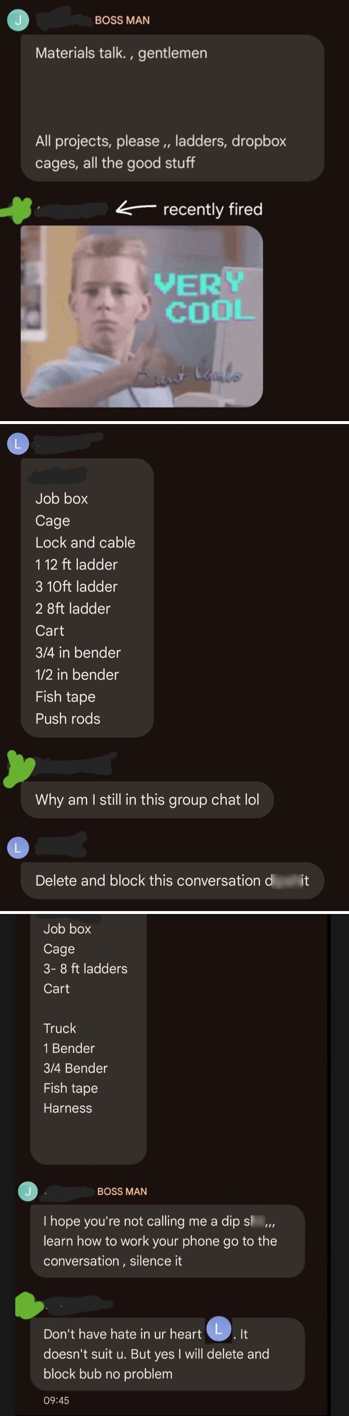Boss Confusion Creates Work Group Chat Comedy