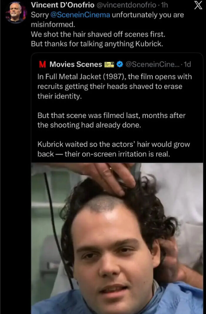 Full Metal Jacket Actors Shaved Their Heads For Real. Not Everything Is Acting, Folks!
