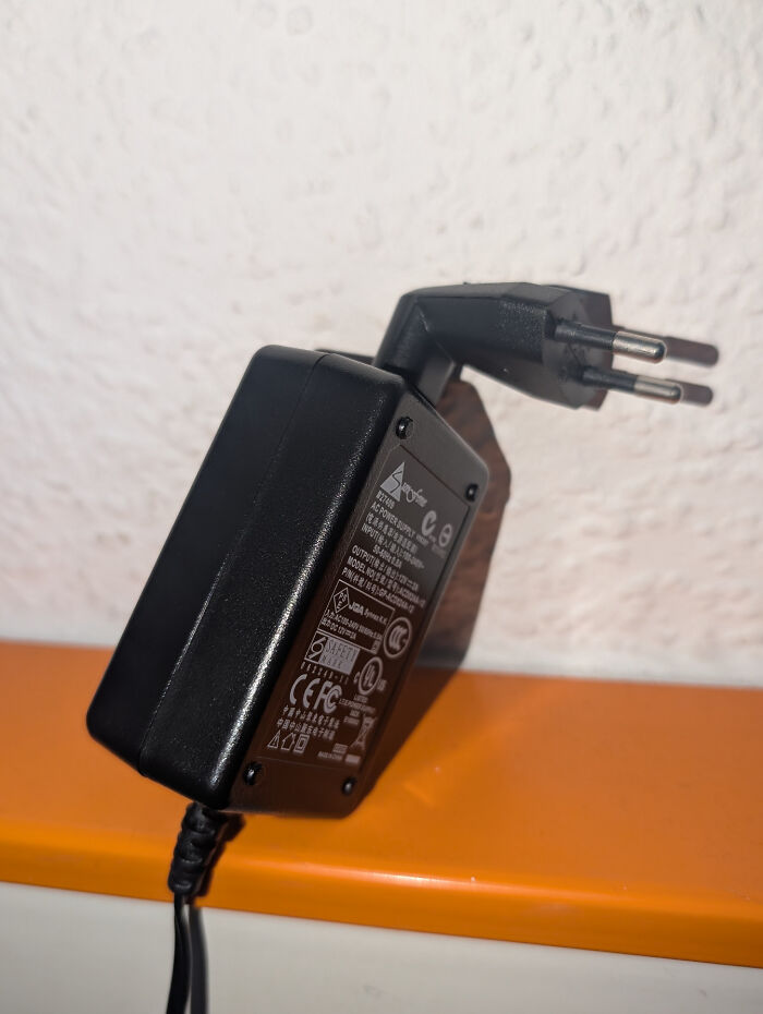 Power Plug That Just Doesn’t Fit Anywhere Properly