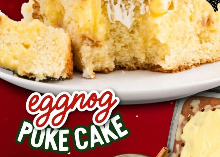Eggnog Cake That Looks Like Puke. Yum?