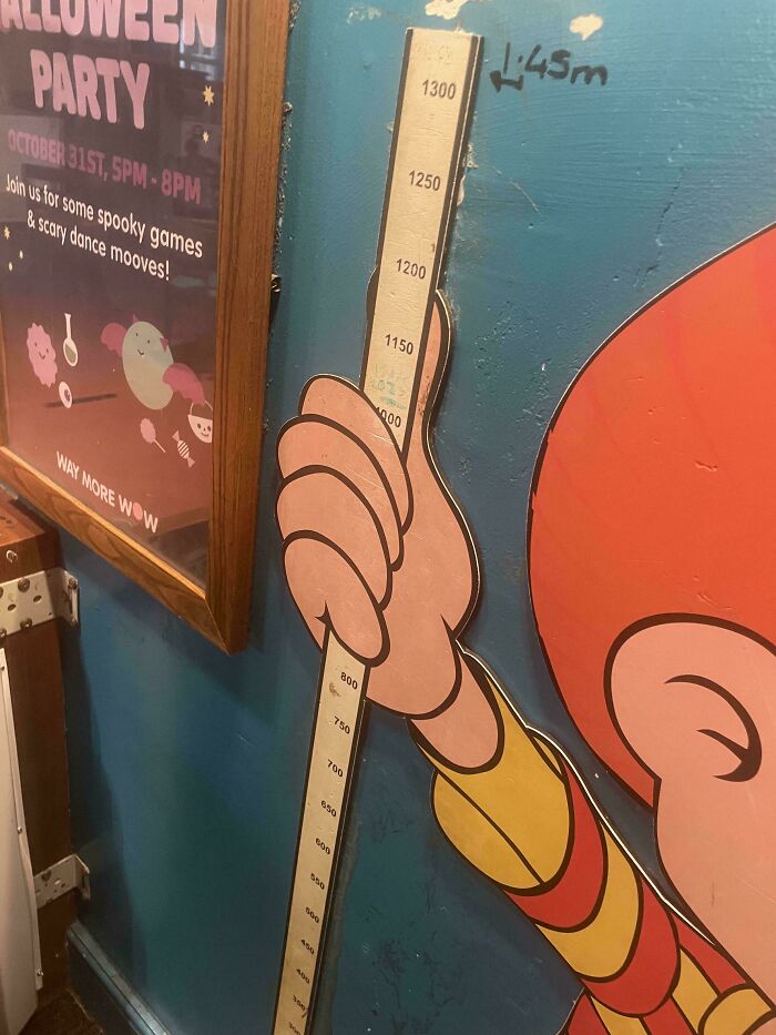 Kids Height Chart Missing A Few Numbers