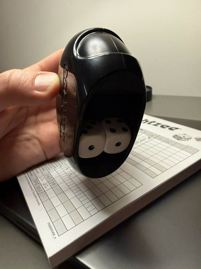 Yahtzee Dice Shaker That Hates Dice