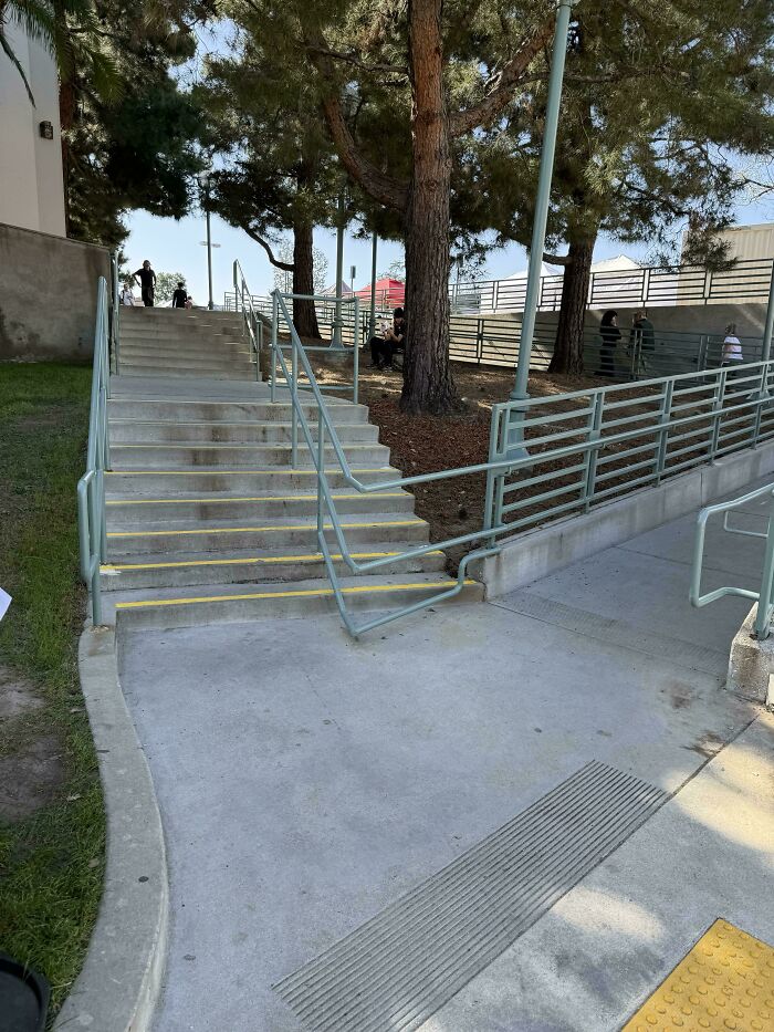 Let’s Extend The Railing For No Reason!