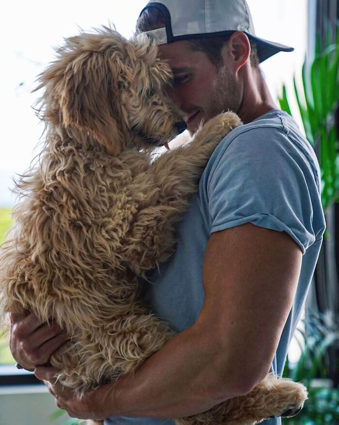 These 49 Pics Of Guys With Their Dogs Are Basically Internet Gold