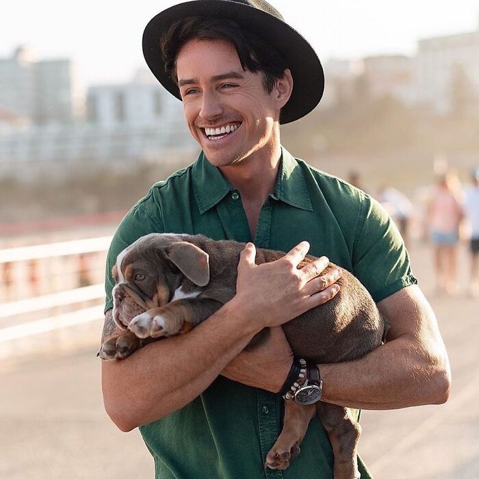 These 49 Pics Of Guys With Their Dogs Are Basically Internet Gold