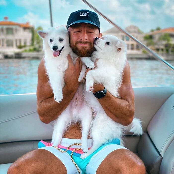 These 49 Pics Of Guys With Their Dogs Are Basically Internet Gold