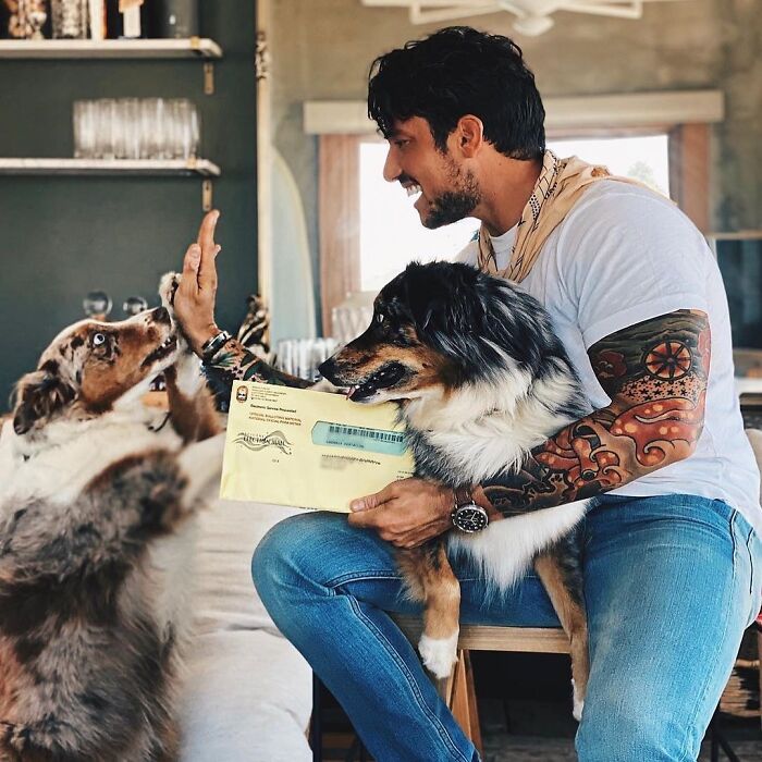 These 49 Pics Of Guys With Their Dogs Are Basically Internet Gold