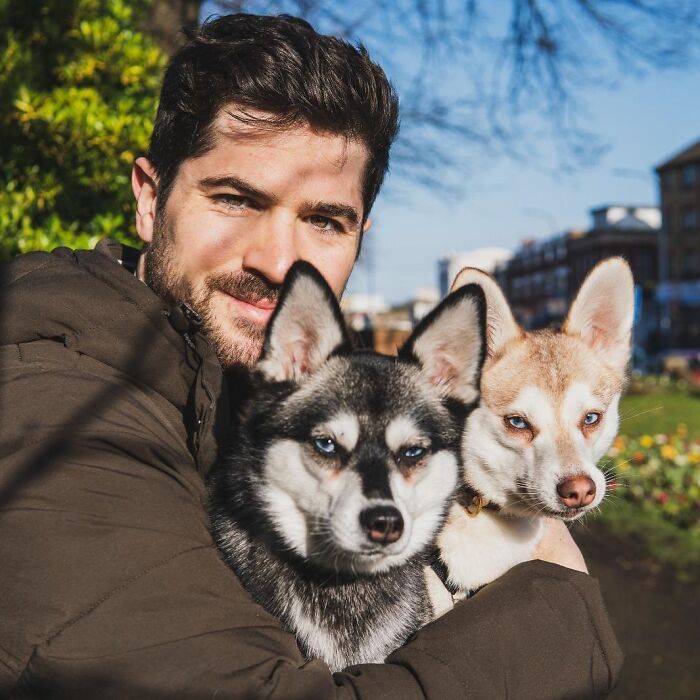 These 49 Pics Of Guys With Their Dogs Are Basically Internet Gold