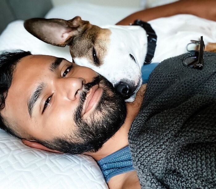 These 49 Pics Of Guys With Their Dogs Are Basically Internet Gold