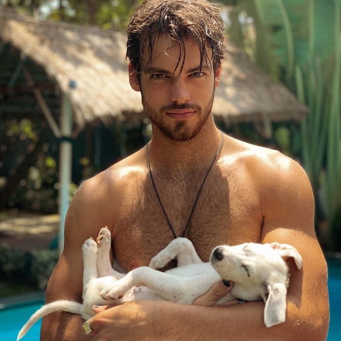 These 49 Pics Of Guys With Their Dogs Are Basically Internet Gold