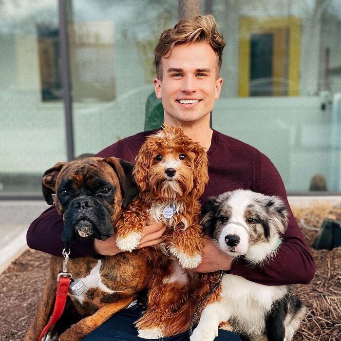 These 49 Pics Of Guys With Their Dogs Are Basically Internet Gold