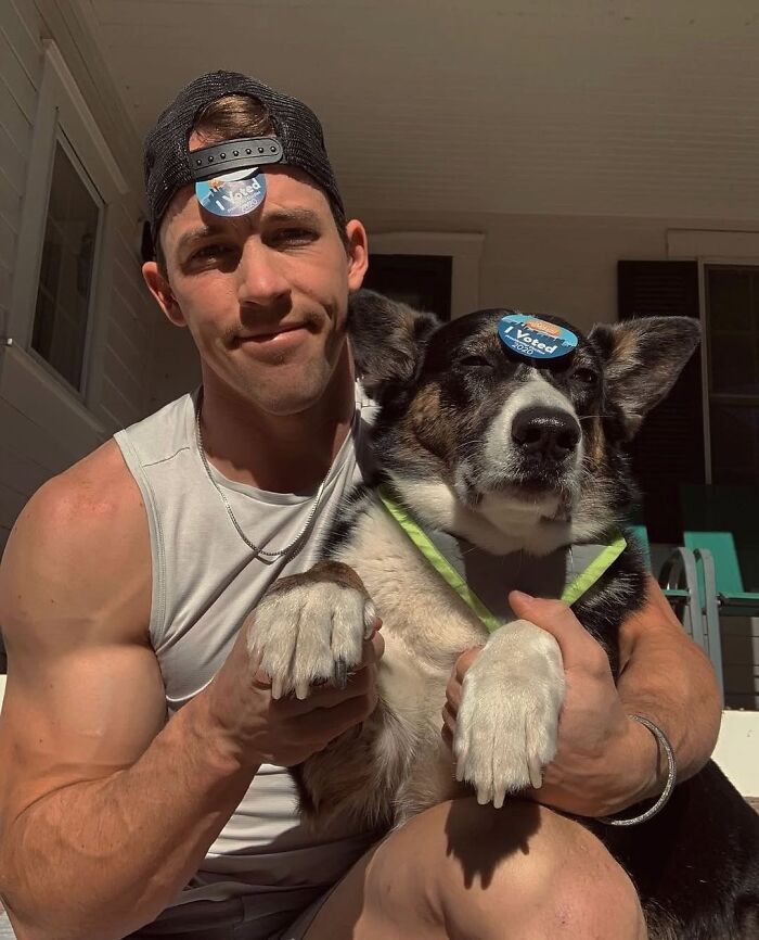 These 49 Pics Of Guys With Their Dogs Are Basically Internet Gold