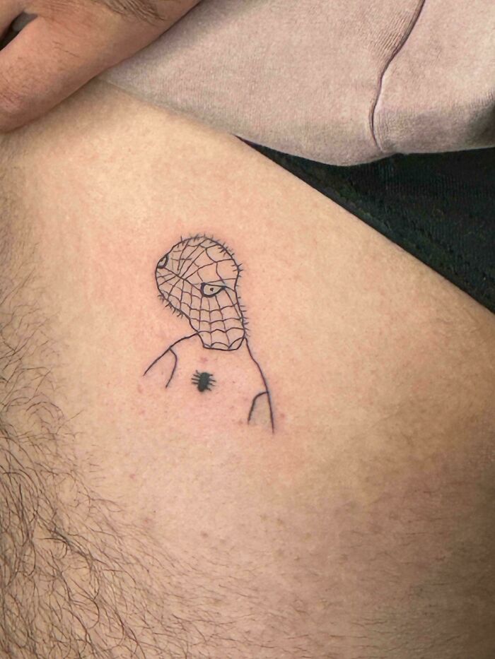 Bf Got Inked in a Questionable Place