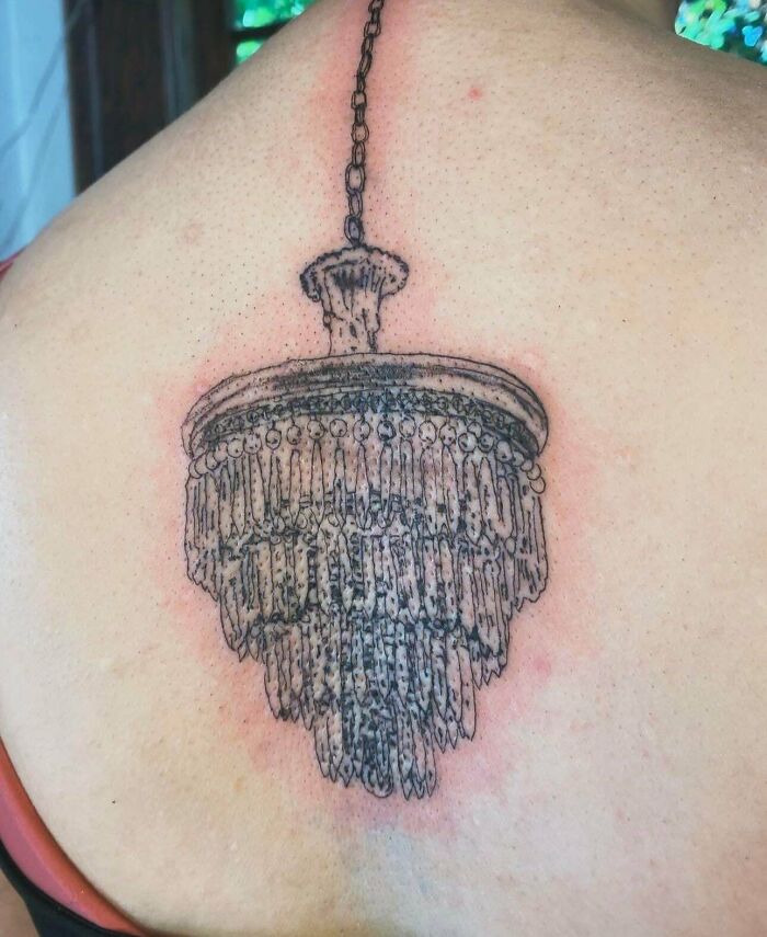 Chandelier Tattoo That Didn’t Light Up the Room