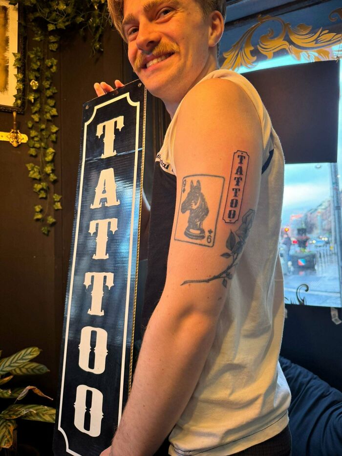Tattoo I Got After Too Many Guinnesses