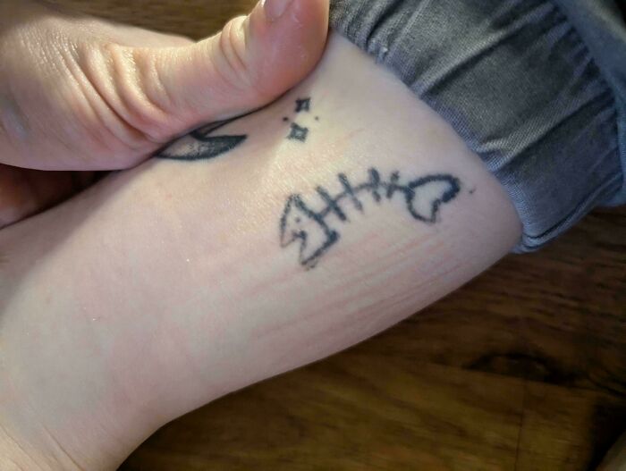 Drunk Tattoo at 2AM in a Kitchen—Covering Soon!