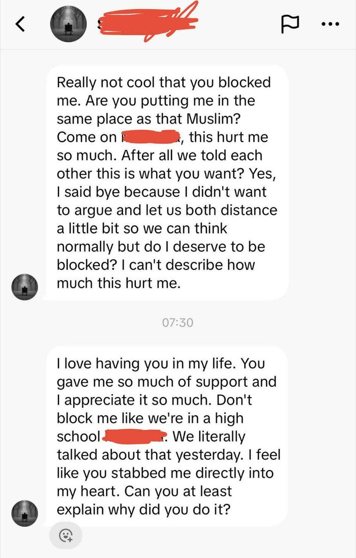 Apparently, You Can’t Block Me After I Said I Want No Contact. LOL, Sure.