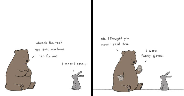 Wait, They Actually Drew Talking Animals Having Tiny Heart-to-Hearts? (38 Comics That Totally Made Our Day)