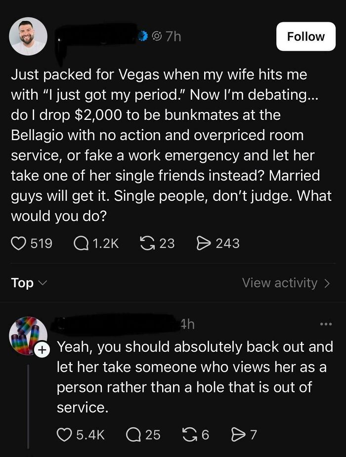 Husband Of The Year? Nope, Just Misogynist Of The Year