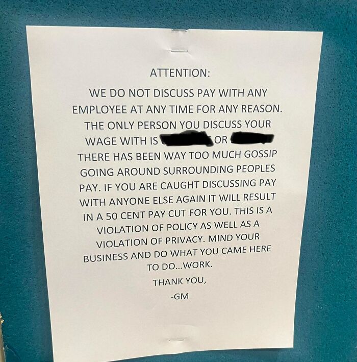 Talk About Wages? Punishment Awaits!