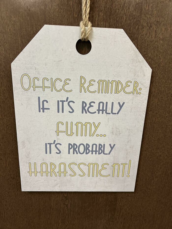 Coworker’s Door Sign—No Explanation Needed