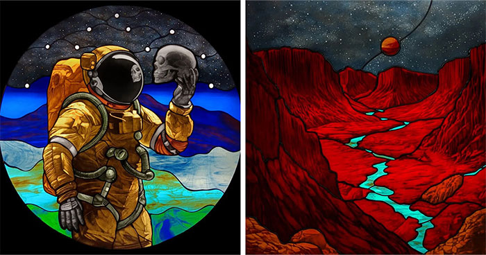 Wait, They Made Stained Glass That Actually Changes With the Light?!