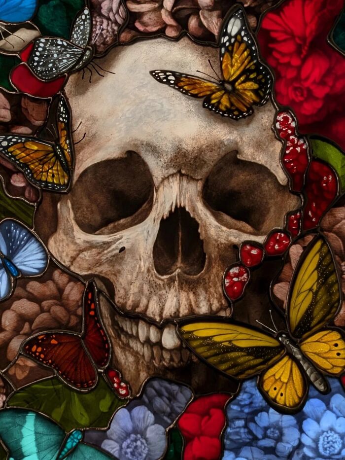 Butterfly Skull