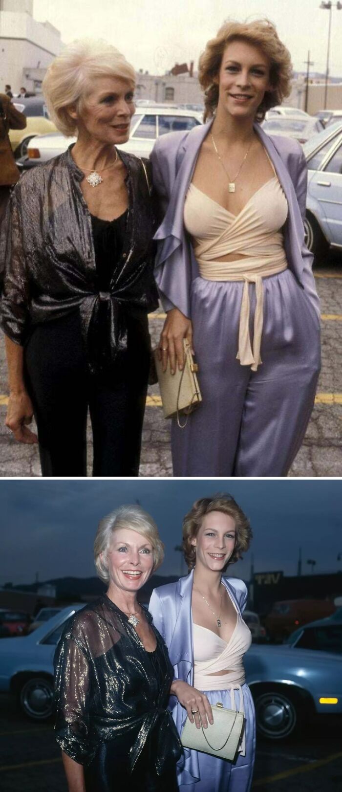 Janet Leigh and Jamie Lee Curtis, 1979 — Style Runs in the Family