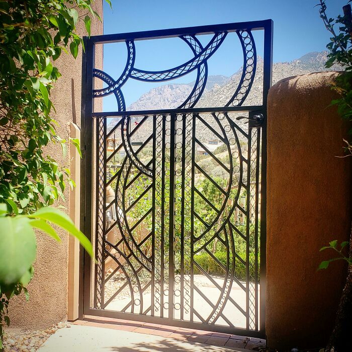 Freshly Finished Gate That’s Basically Door Goals