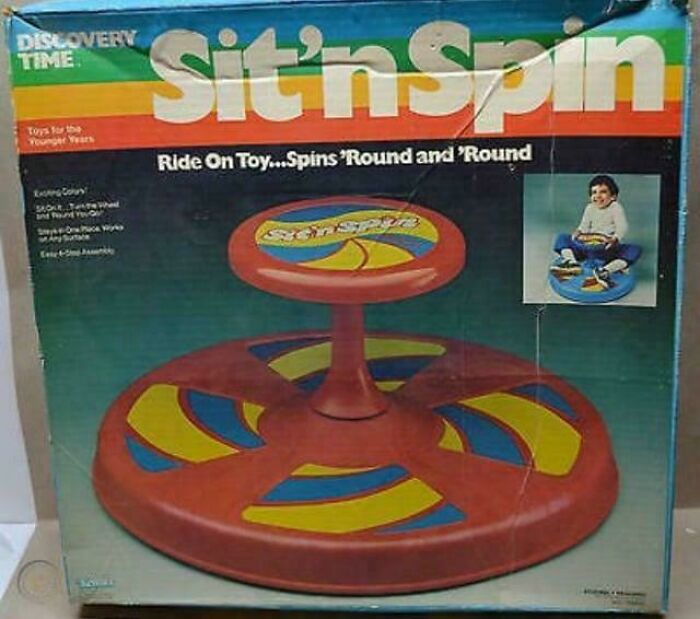 The Sit 'N Spin: Because Parents Loved Nausea, Apparently